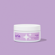 Aria haircare Blonde Mask on a purple background